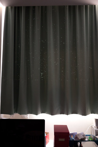 Stars in my curtain