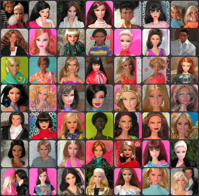 Complete Barbie Basics Collection collage