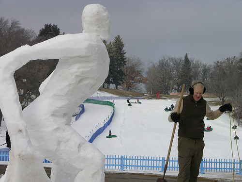 2012 Snow Sculpture Contest No Snow Jone
