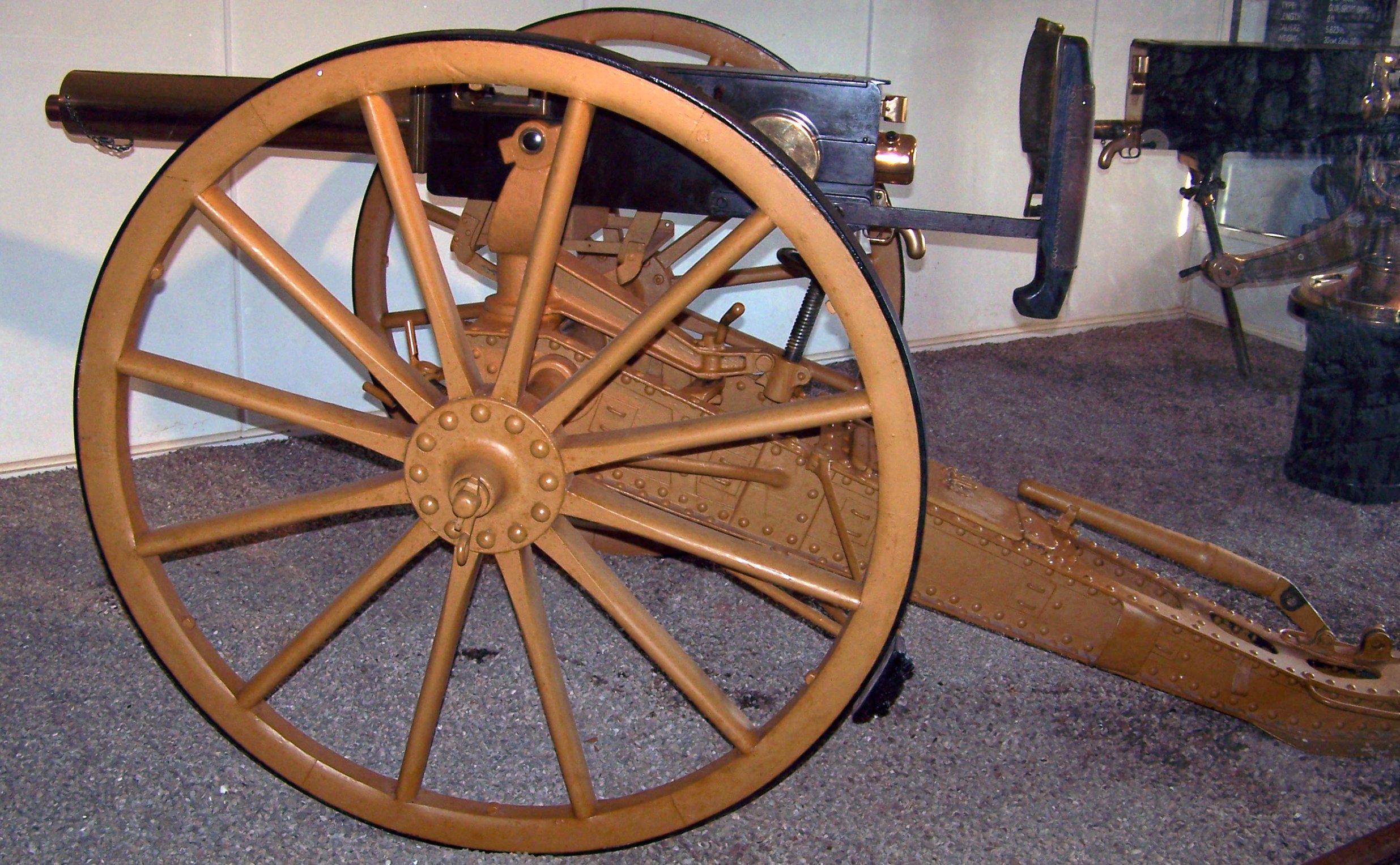 Details about   28mm Maxim 1 Pounder ‘Pom Pom’ 1895 Naval Deck Gun on Pedestal with Shield 