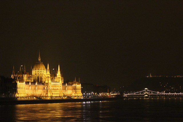 El Parlamento de Budapest y el Danubio