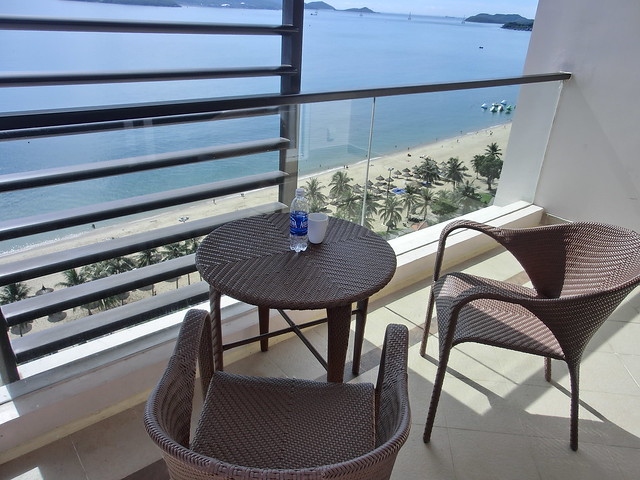 View from the deluxe room of the 16th floor - Hotel Novotel Nha Trang