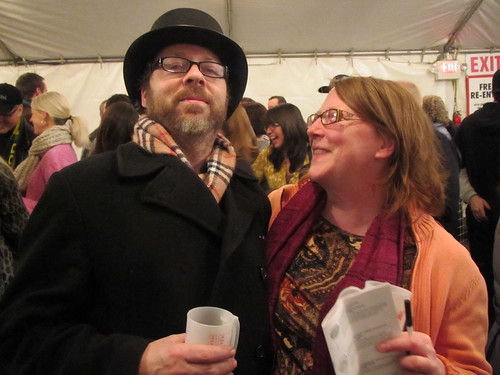 Vince and Kate Vincent at Holiday Ale Fest