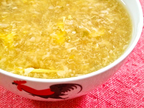 IMG_1978 Knorr oriental soup : Tiger lily and mushroom with scrambled egg , 金针菇蛋花汤
