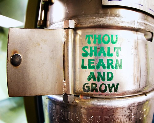 Thou Shalt Learn and Grow - a New Belgium core value
