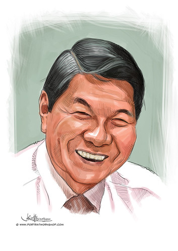 digital portrait of MSM-Koh Choon Hui