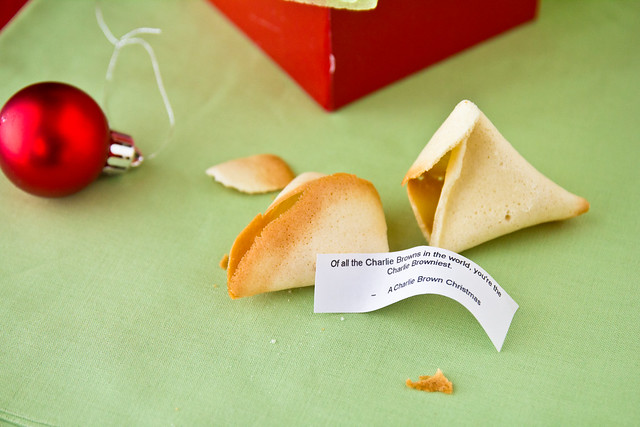 Christmas Fortune Cookies