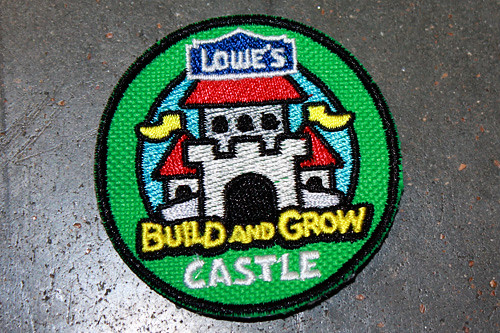 Castle-badge