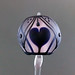 Single bead : Heart-shaped