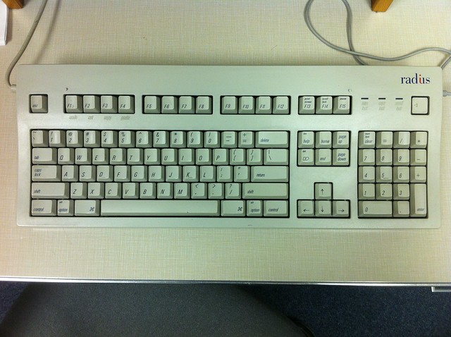 Radius keyboard