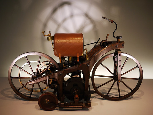 The first motorcycle ever built