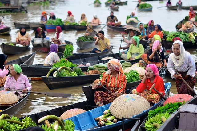 Banjarmasin floating markets
