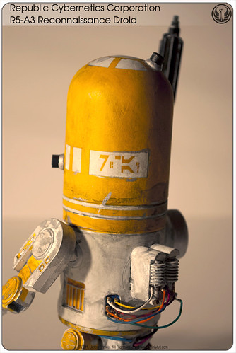 R5-A3 (3A Armstrong/1977 MPC R2-D2 Mash-Up)
