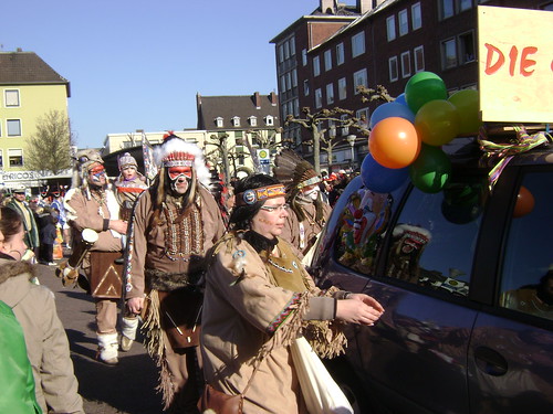 Indios, Desfile, Carnaval en Düren 2011, Alemania/Indians, Parade, Karneval in Düren' 11, Germany - www.meEncantaViajar.com by javierdoren