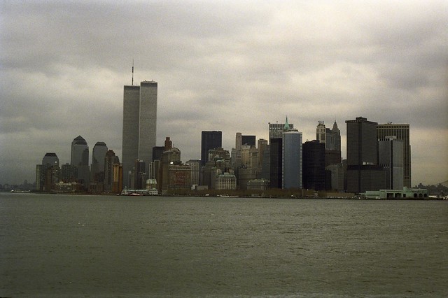 1990 12 Thede - Adam Thede Trip to New York City - 20 View of Lower Manhattan