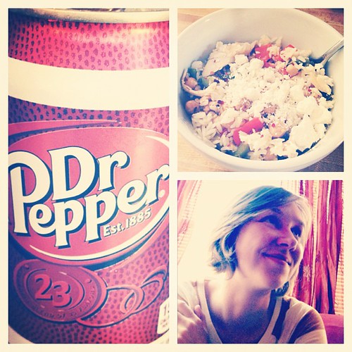 Recipe for success. #lunchtime #drpepper