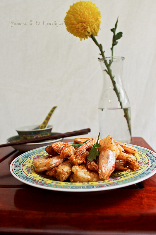 Golden Fried Salted Prawns 金黄虾