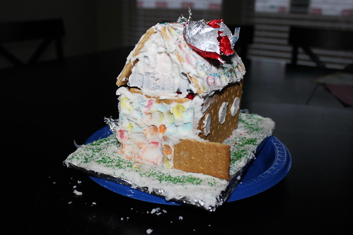 Demolished Gingerbread House