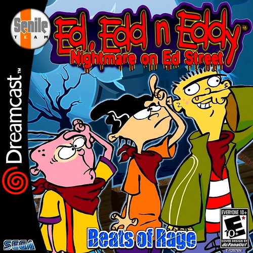Ed Edd n Eddy Nightmare On Ed Street Beats Of Rage by dcFanatic34
