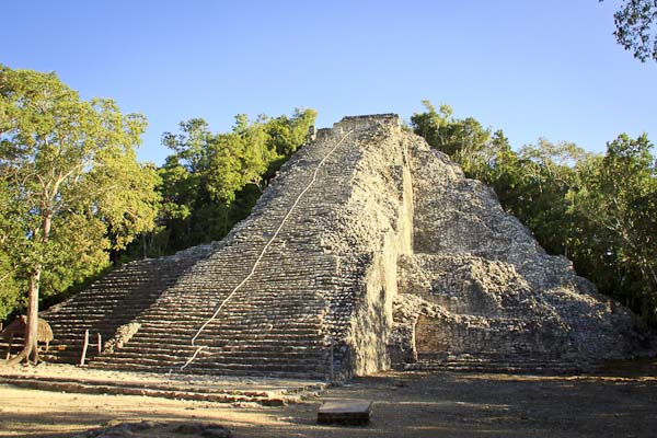 My Very Own Mayan Pyramid in Coba, Mexico