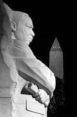 MLK Jr. Memorial & Washington Monument (by: Scott Ableman, creative commons license)