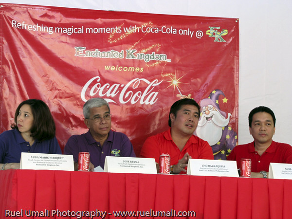 Launching of Enchanted Kingdom and Coca-Cola Partnership