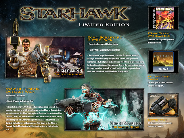Starhawk for PS3: Limited Edition