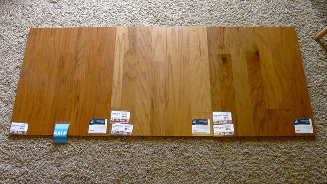 Wood Floor Samples