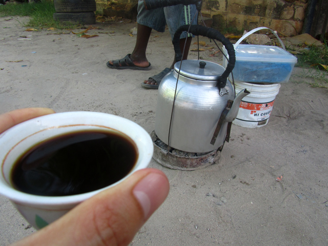 Fresh Tanzanian Street Coffee