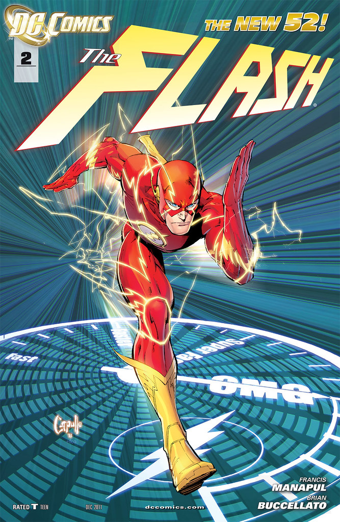 Flash 2 2012 variant cover by Greg Capullo