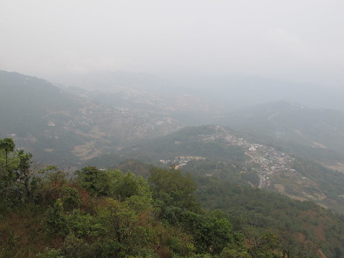 View of Phesama and Kohima from Mezabo Hill