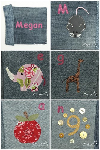 Mosaic - soft book for Megan