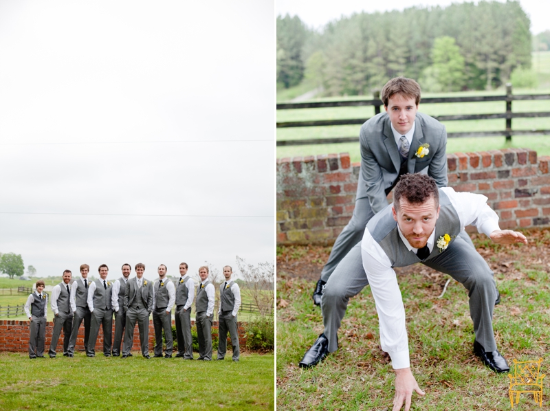 gray and yellow outdoor vintage wedding_032