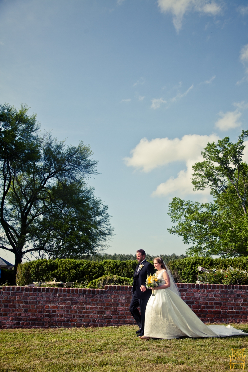 gray and yellow outdoor vintage wedding_050