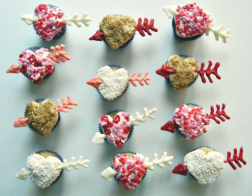 valentines day mini cupcakes