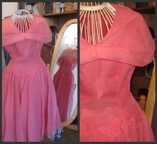 PINK PARTY DRESS by Vintage Vision