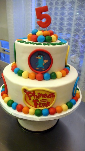 Phineas and Ferb Cake by CAKE Amsterdam - Cakes by ZOBOT