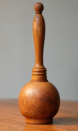 vintage wooden hammer