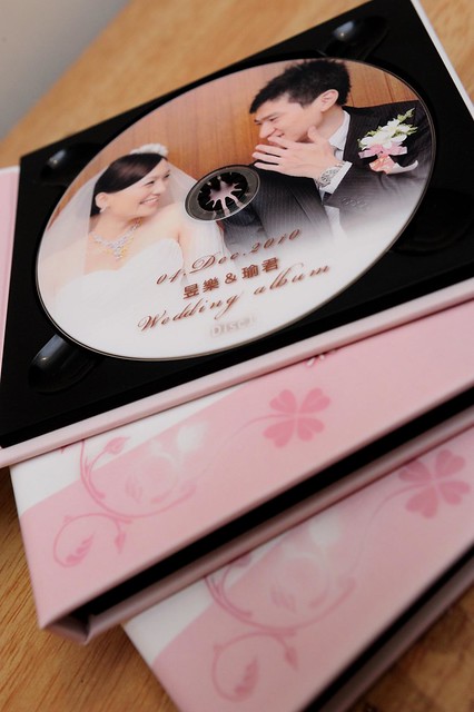婚禮照片DVD盒
