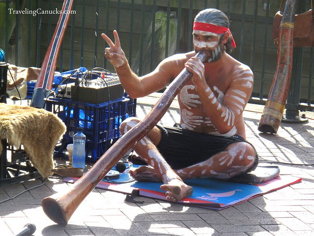 Street Performer in Sydney, Australia