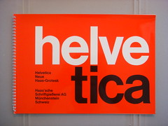 Helvetica specimen