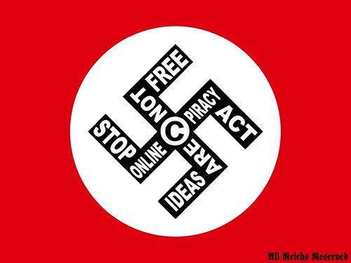SOPA FLAG by Colonel Flick