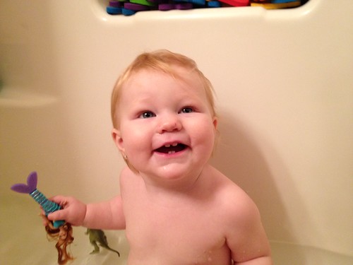 Yea for bath time!