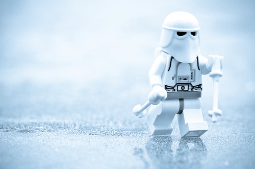 Just a snowtrooper on the ice by Kalexanderson