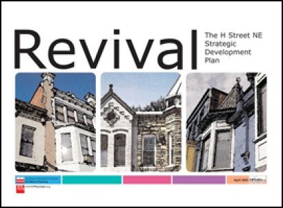 Cover, h street revival plan, washington DC
