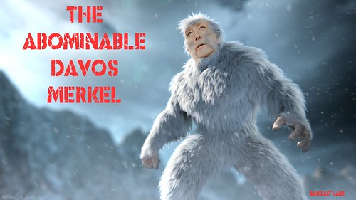 THE ABOMINABLE MERKEL by Colonel Flick