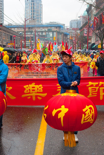 A Filled Street - Vancouver Chinese New year 2012 - Year of the Dragon