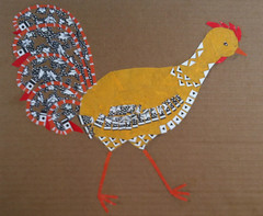 Chicken Collage Day 15 (February 1, 2012) by randubnick