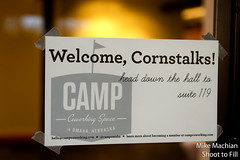 Cornstalks at CAMP