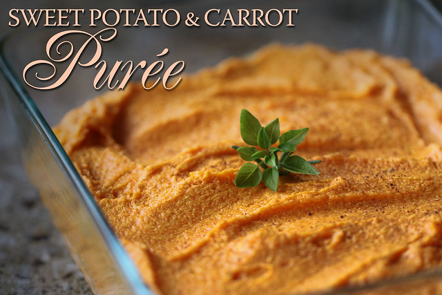 Sweet Potato & Carrot Puree